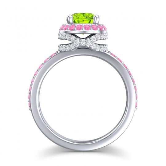 Halo Pave Pave Vasanta Ring