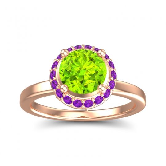 Ornate Halo Kavita Ring
