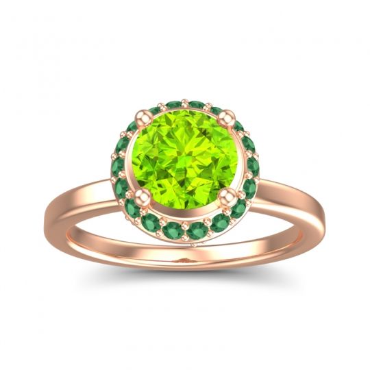 Ornate Halo Kavita Ring