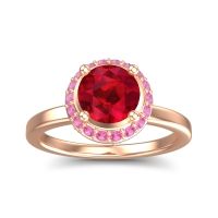 Ornate Halo Kavita Ring