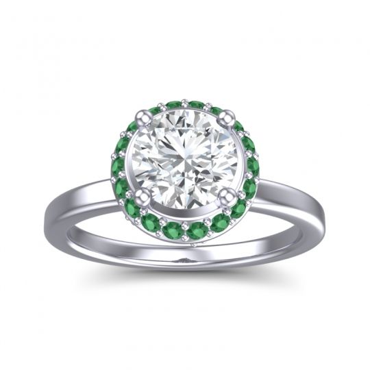 Ornate Halo Kavita Ring