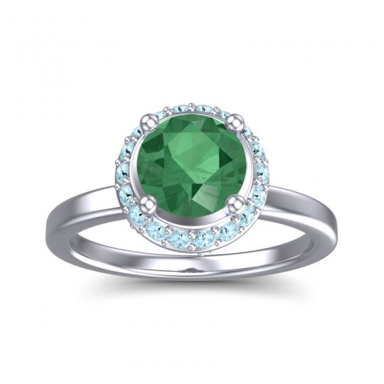 Ornate Halo Kavita Ring