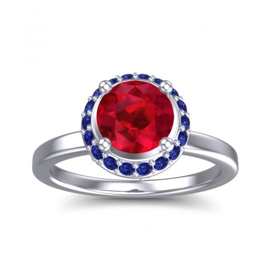 Ornate Halo Kavita Ring