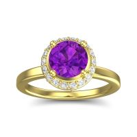 Ornate Halo Kavita Ring