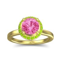 Ornate Halo Kavita Ring