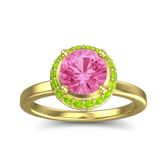 Ornate Halo Kavita Ring