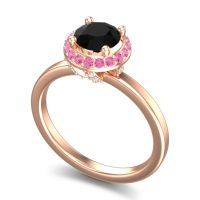 Ornate Halo Kavita Ring