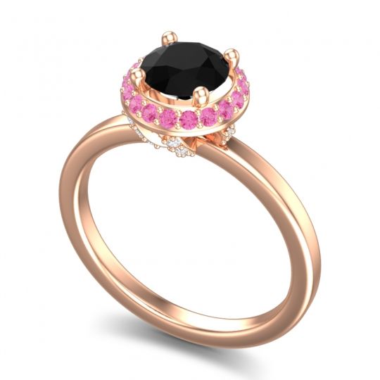 Ornate Halo Kavita Ring