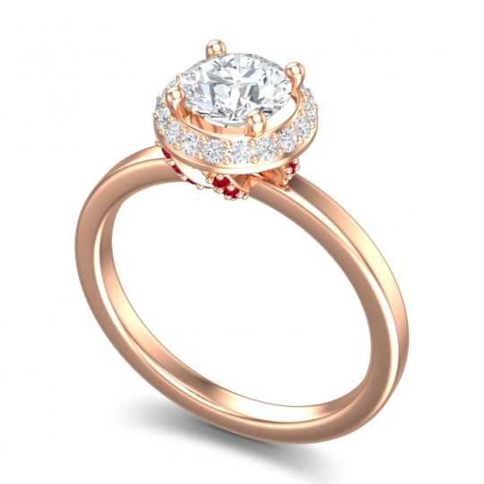 Ornate Halo Kavita Ring