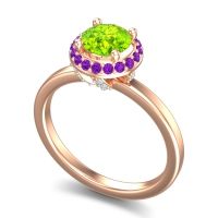 Ornate Halo Kavita Ring