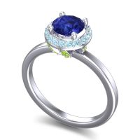 Ornate Halo Kavita Ring