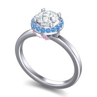 Ornate Halo Kavita Ring