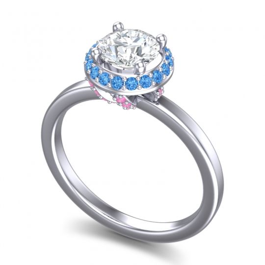 Ornate Halo Kavita Ring