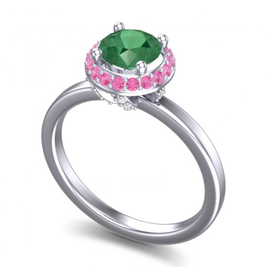 Ornate Halo Kavita Ring