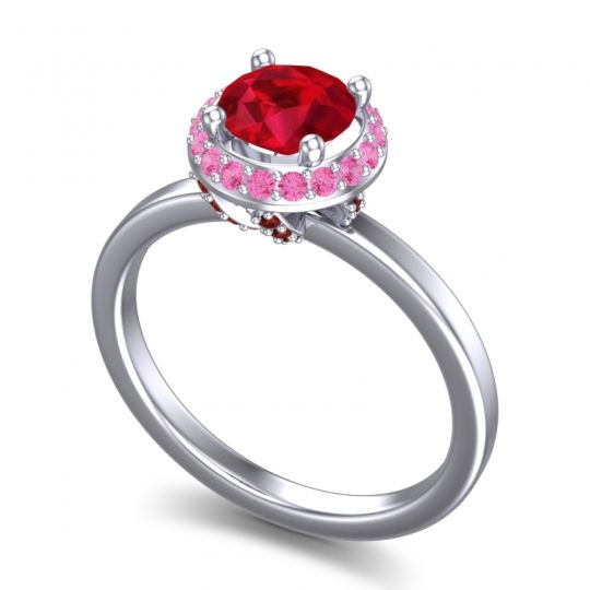 Ornate Halo Kavita Ring