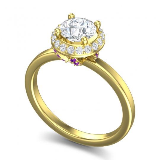 Ornate Halo Kavita Ring