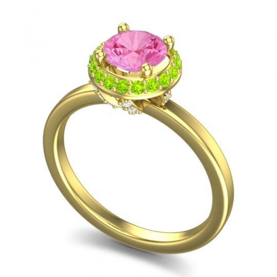 Ornate Halo Kavita Ring