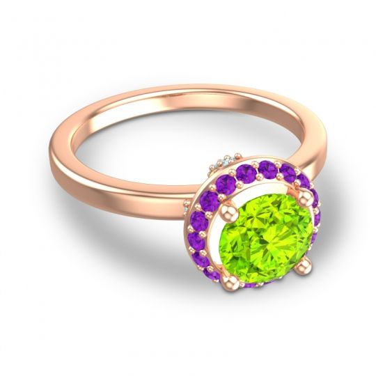 Ornate Halo Kavita Ring