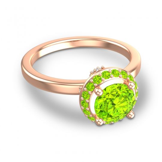 Ornate Halo Kavita Ring