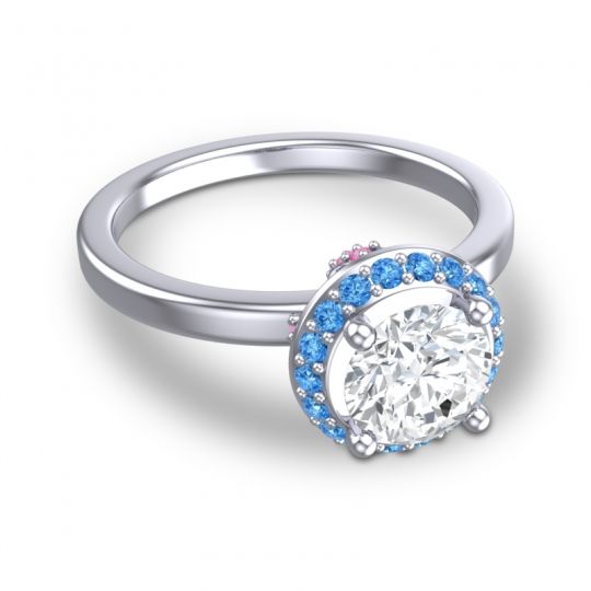 Ornate Halo Kavita Ring
