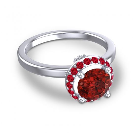 Ornate Halo Kavita Ring