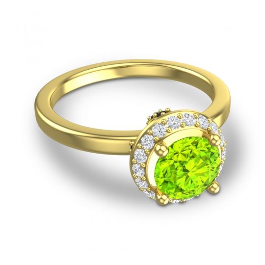 Ornate Halo Kavita Ring