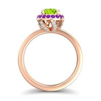 Ornate Halo Kavita Ring
