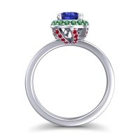 Ornate Halo Kavita Ring