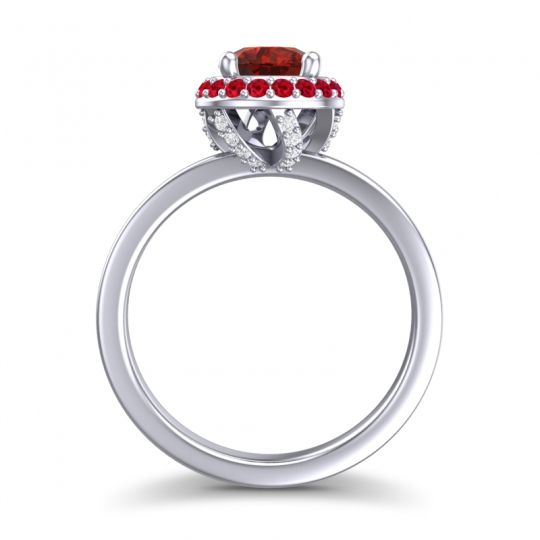 Ornate Halo Kavita Ring