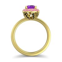 Ornate Halo Kavita Ring