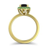Ornate Halo Kavita Ring