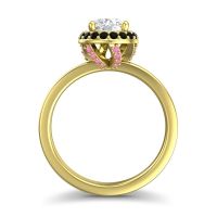 Ornate Halo Kavita Ring