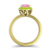 Ornate Halo Kavita Ring