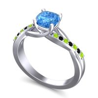 Modern Pave Rasala Ring