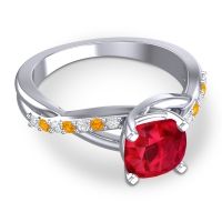 Modern Pave Rasala Ring