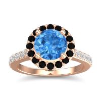 Halo Pave Ratha Ring