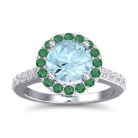 Halo Pave Ratha Ring