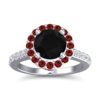 Halo Pave Ratha Ring