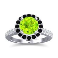 Halo Pave Ratha Ring