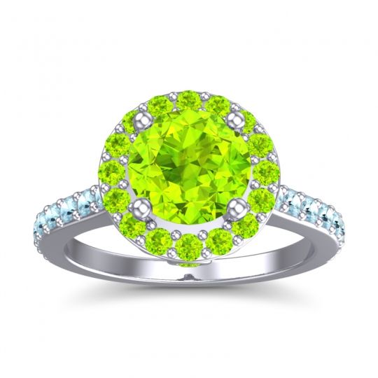 Halo Pave Ratha Ring