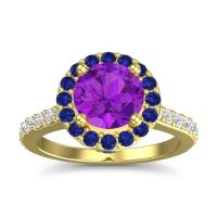 Halo Pave Ratha Ring