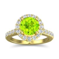 Halo Pave Ratha Ring