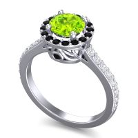 Halo Pave Ratha Ring