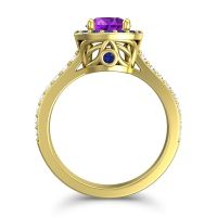 Halo Pave Ratha Ring