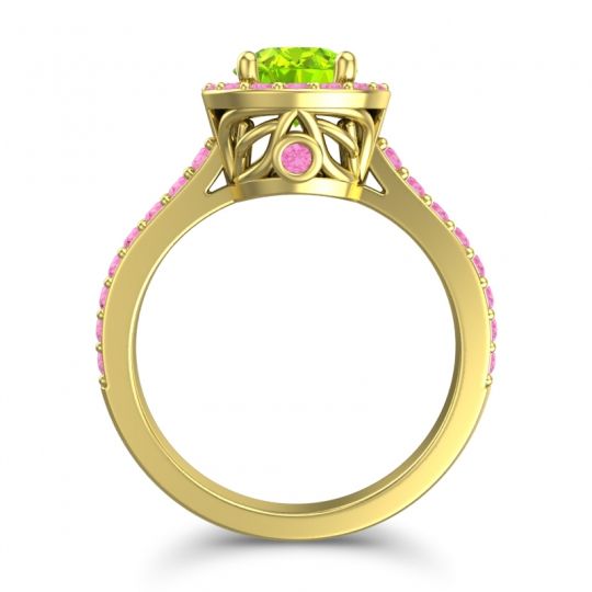 Halo Pave Ratha Ring