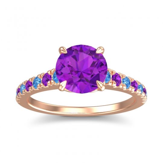 Cathedral Pave Java Ring