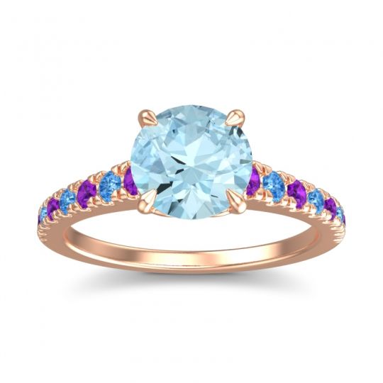Cathedral Pave Java Ring