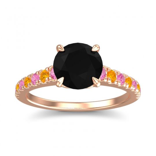 Cathedral Pave Java Ring