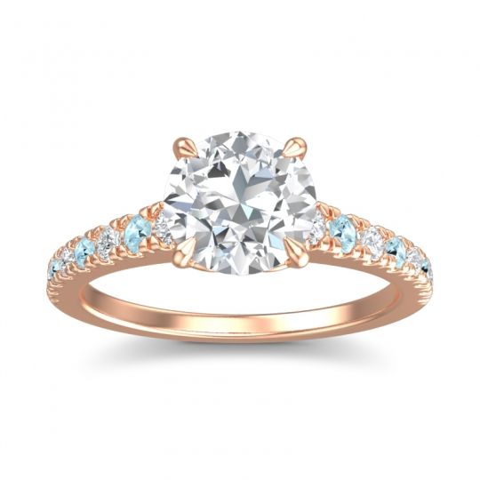 Cathedral Pave Java Ring