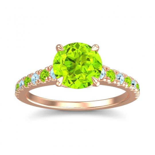 Cathedral Pave Java Ring